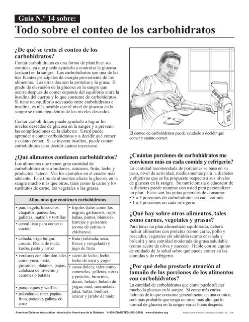 imágenes de diabetes de carbohidratos
