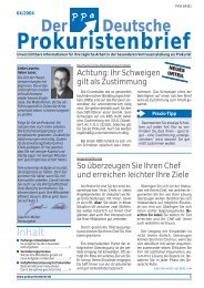 Prokuristenbrief - Komma-Net.de