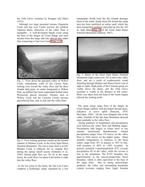 general geology of the northern san luis valley, colorado