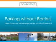 Great Britain, div. locations: Barrierless Parking, SCANaCAR