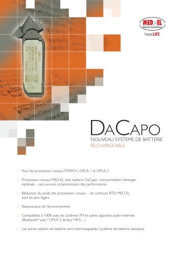 DACAPO - Med-El