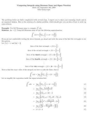 Worksheets Sigma Notation Worksheet summation notation worksheet with answers intrepidpath 6 intrepidpath