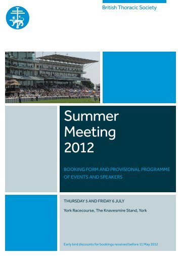 Summer Meeting 2012 - British Thoracic Society