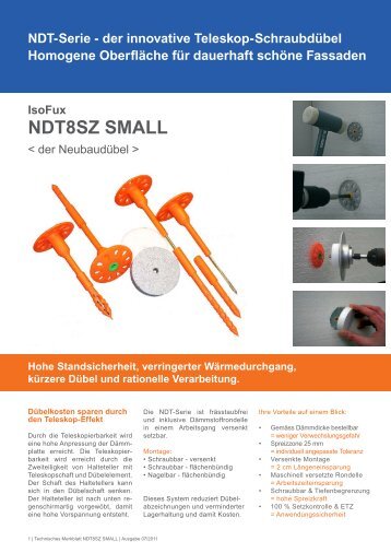 NDT8SZ SMALL - RANIT Befestigungstechnik GmbH