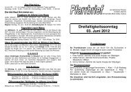 Pfarrbrief 17 - 03.06.2012 - Pfarrgemeinde St. Martin, Bad Orb