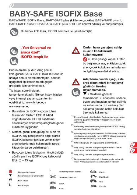 BABY-SAFE ISOFIX Base