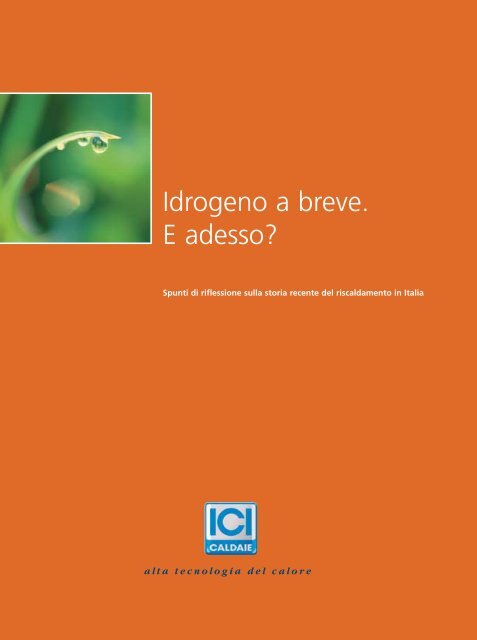 Idrogeno a breve - ICI Caldaie S.p.A.