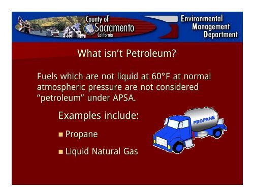 APSA - Environmental Management Department, Sacramento County