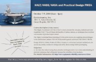 HALT/HASS/HASA and Practical Design FMEA Course - Equipment ...