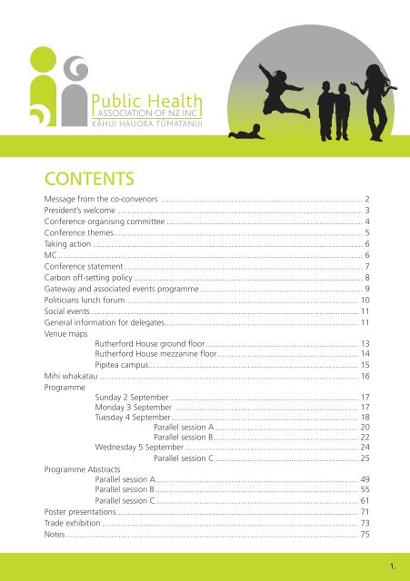 Programme - Public Health Association of New Zealand