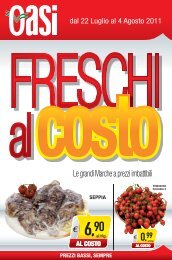 PREZZI BASSI, SEMPRE - Magazzini Gabrielli SpA