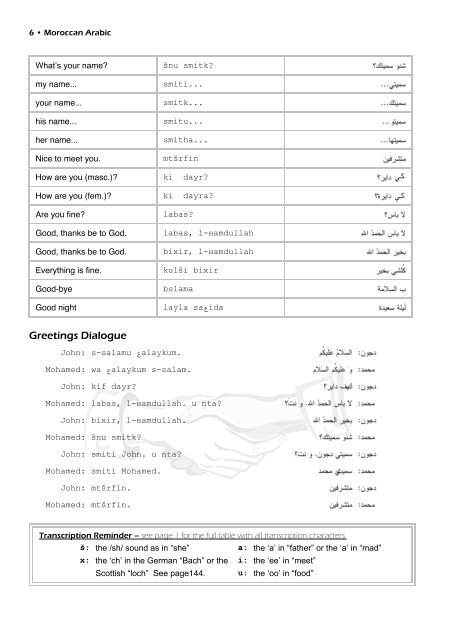 Moroccan Arabic textbook 2011