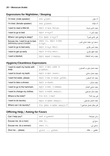 Moroccan Arabic textbook 2011