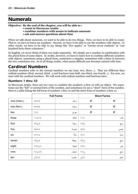 Moroccan Arabic textbook 2011