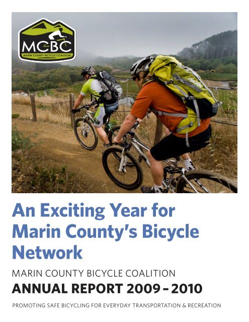 An Exciting Year for Marin County's Bicycle Network
