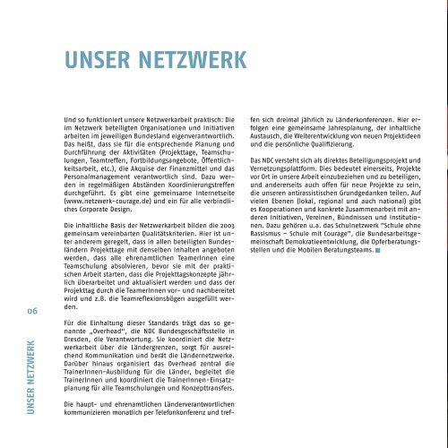 Download InfobroschÃ¼re (pdf) - Netzwerk fÃ¼r Demokratie und Courage