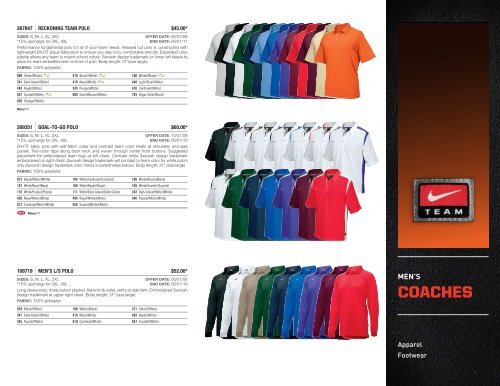 COACHES - Nike Team Sports