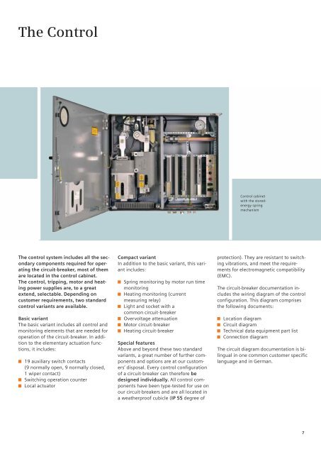 High-Voltage Circuit-Breakers 3AP1/2 72.5 kV up to 550 kV - Siemens