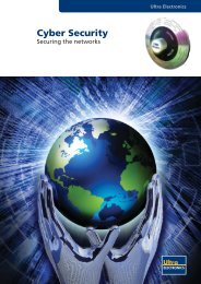 Cyber Security-Securing the Networks - Ultra Electronics, 3eTI