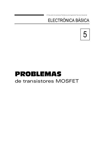 Problemas de transistores MOSFET