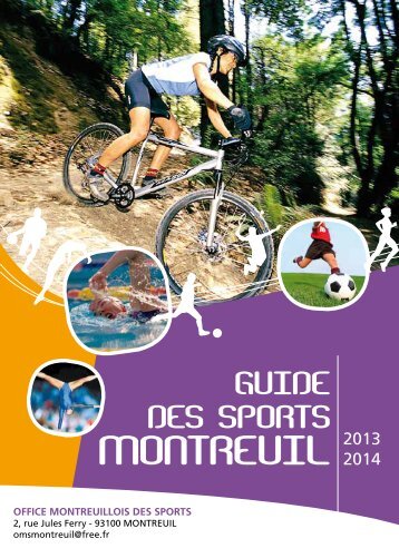 Télécharger le guide des sports - Ville de Montreuil