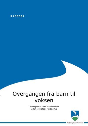 overgang fra barn til voksen.pdf - RingkÃ¸bing-Skjern Kommune