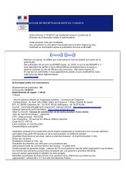 ACCUSE DE RECEPTION EN DATE DU 11/05/2012 - Craponne