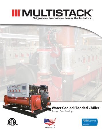 Water Cooled Flooded Chiller - Multistack