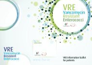 VRE information leaflet for patients