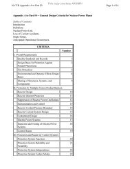 10 CFR 50, Appendix A, General Design Criteria for - AppendixR.com