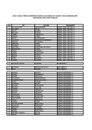 Liste - TÃ¼bitak