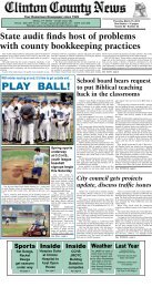 PLAY BALL! - Clinton County News