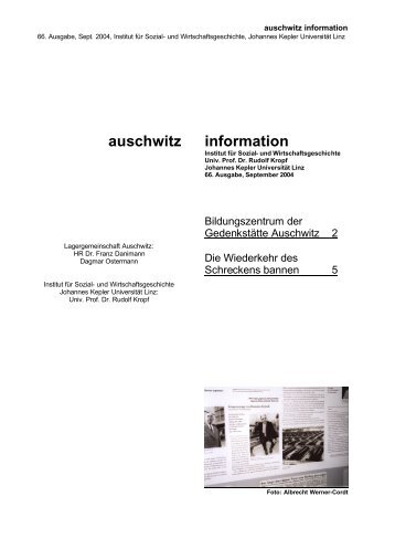 September 2004 - und Wirtschaftsgeschichte - JKU