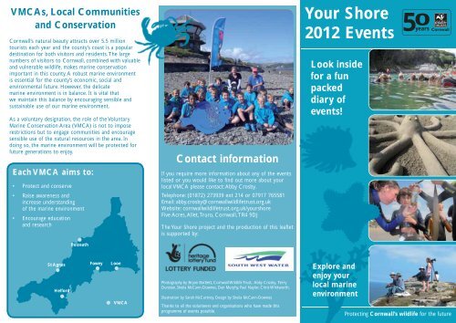 Your Shore 2012 Events - Cornwall Wildlife Trust