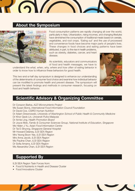 Consumer Food Behaviors for Health - World Food Science