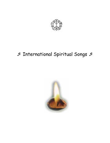 International Spiritual Songs - Sathya Sai Service Organisation ...
