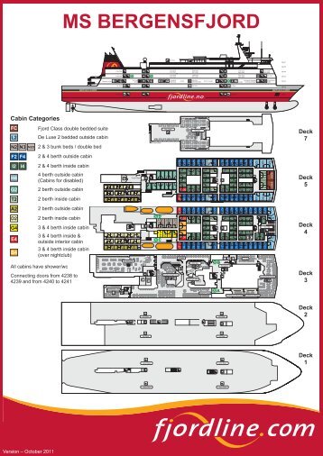 MS BERGENSFJORD - Fjord Line