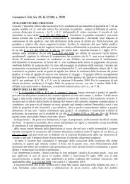 Cassazione Civile, Sez. III, 16.12.2010, n. 25450 - Studio Legale ...