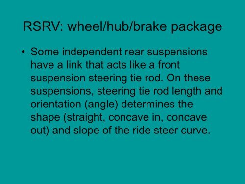 Collegiate Design Series Suspension 101 - SAE