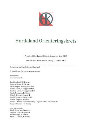 Hordaland Orienteringskrets