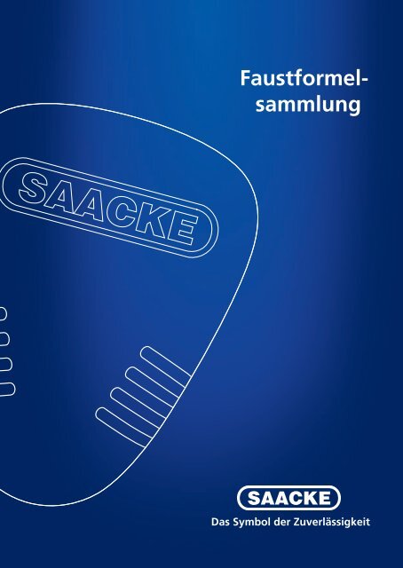 Faustformel - SAACKE GmbH