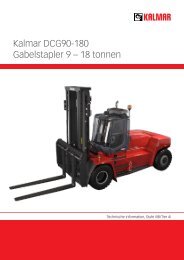 Kalmar DCG90-180 Gabelstapler 9 – 18 tonnen