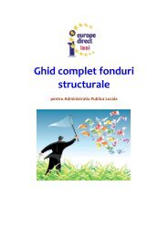 Ghid complet fonduri structurale - Europe Direct Iasi