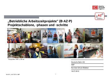 2012.07.19_Betriebliche Arbeitszeitprojekte B-AZ-P ... - EVG-WRB