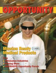 Opportunity Magazine Fall 2011 - National Industries for the Blind