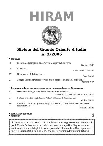 Scarica il PDF - Grande Oriente d'Italia