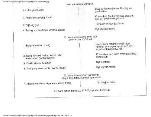 Teknisk gennemgang af forskellige fyrtyper, 2410-2450-2470-2480 ...