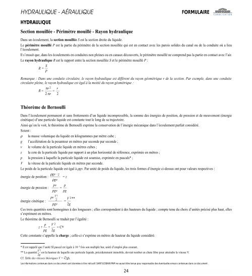 FORMULAIRE FORMULAIRE - Saint-Gobain PAM