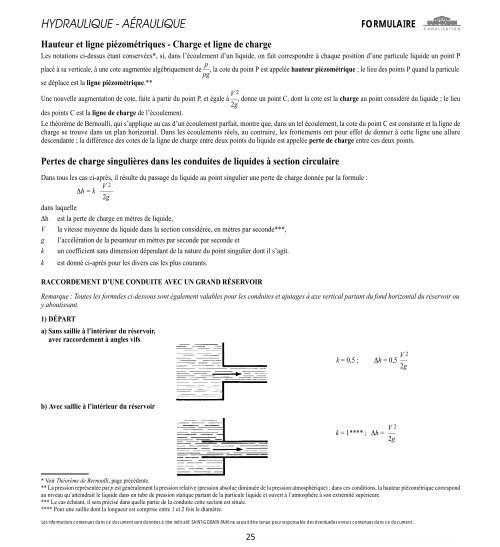 FORMULAIRE FORMULAIRE - Saint-Gobain PAM