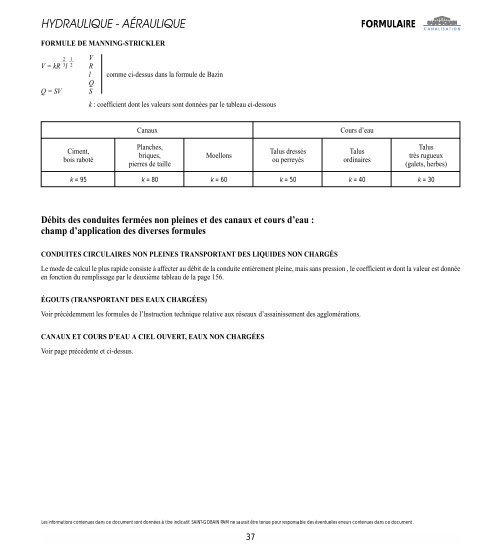 FORMULAIRE FORMULAIRE - Saint-Gobain PAM